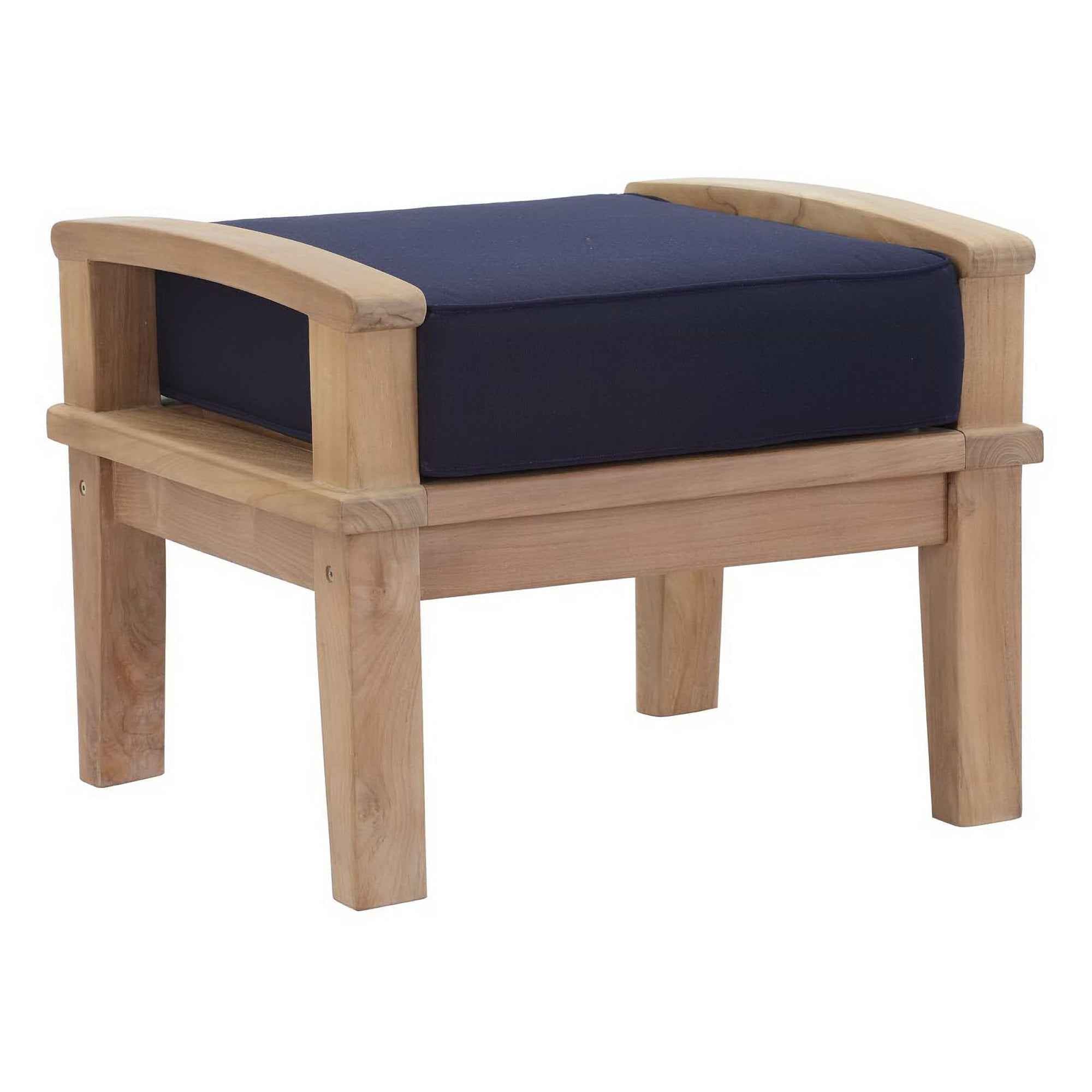 Patio Elegance Outdoor Lounge Set - Marina 9-Piece Teak Collection by Modway