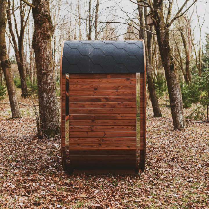 Patio Elegance Outdoor Sauna MW12 ThermoWood for Your Perfect Backyard Retreat