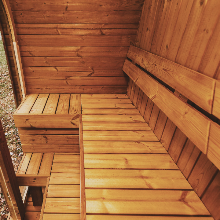 Patio Elegance MW20 Outdoor ThermoWood Sauna - Premium Outdoor Relaxation Solution