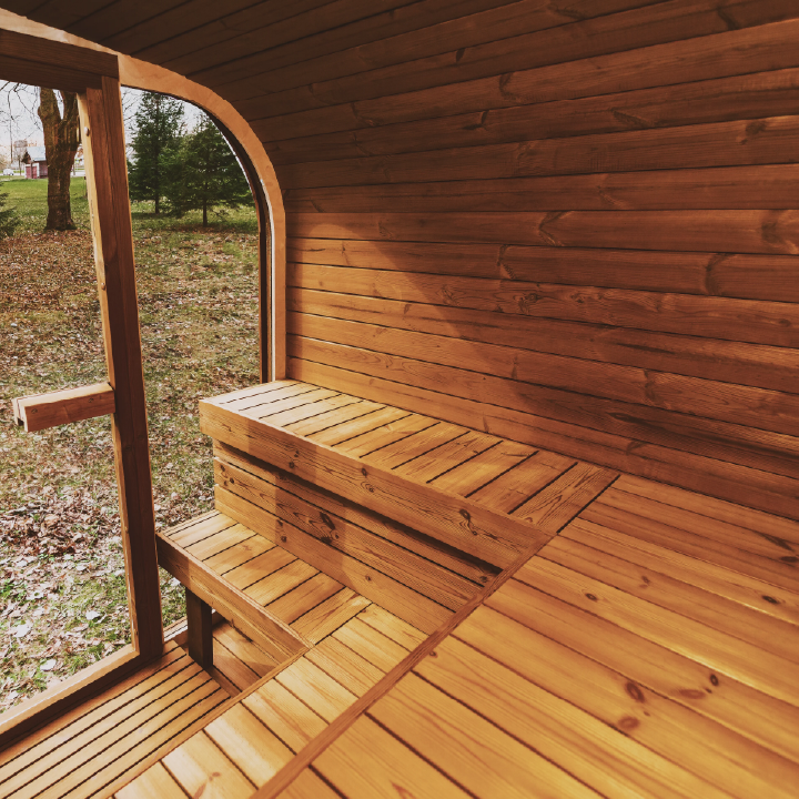 Patio Elegance MW20 Outdoor ThermoWood Sauna - Premium Outdoor Relaxation Solution