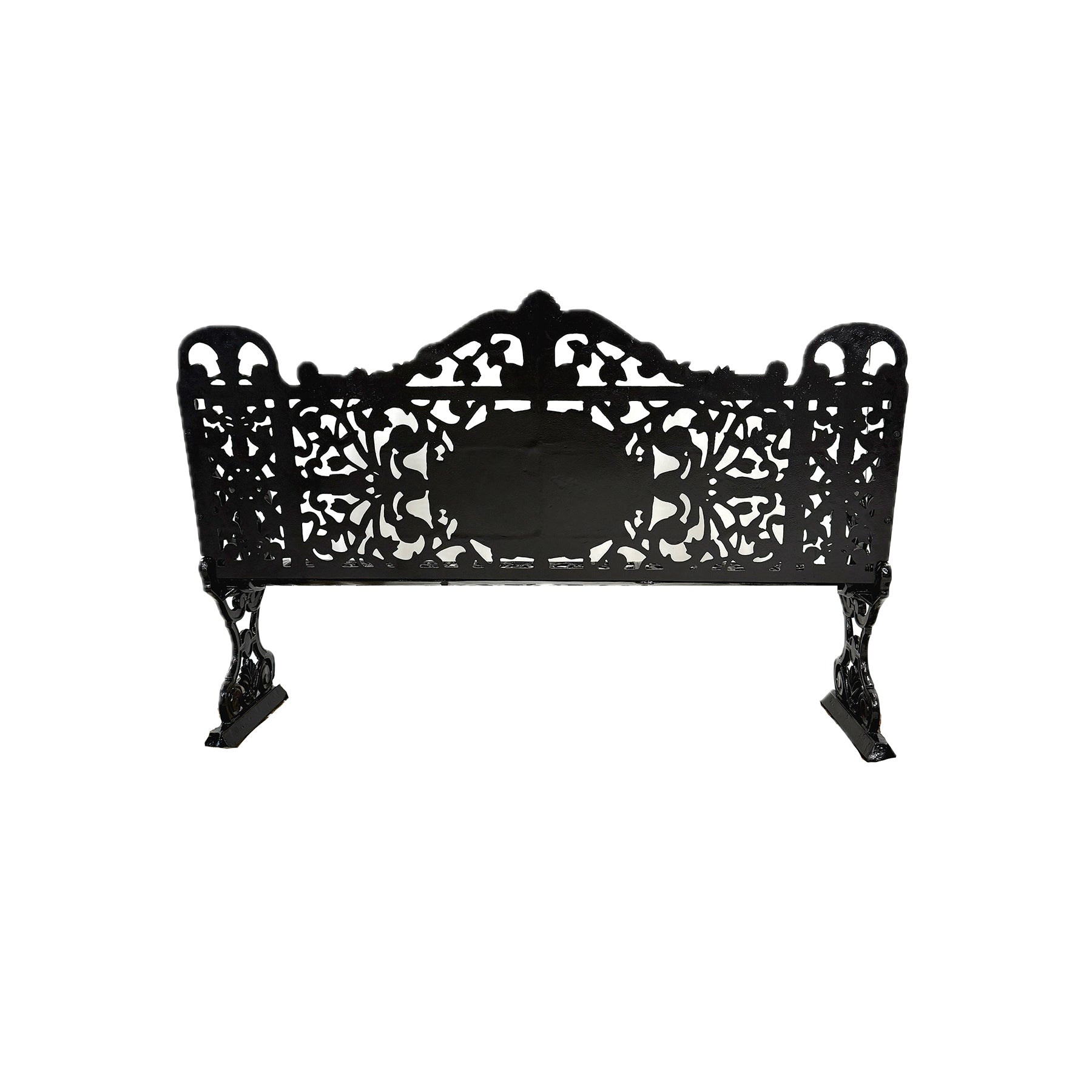 Ornamental Iron Garden Bench