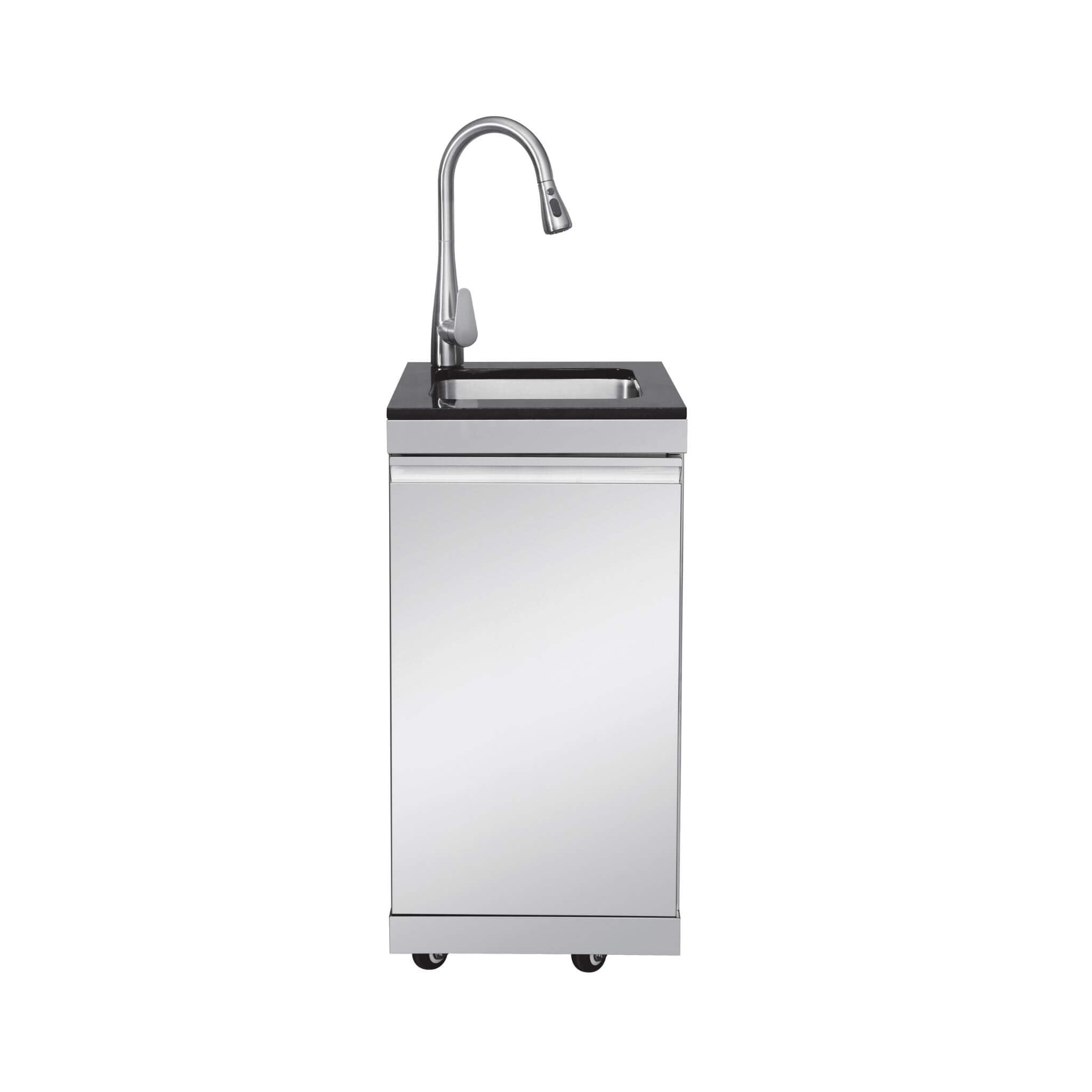 Castelle Flame Deluxe 4-Burner 72000 BTU Stainless Steel BBQ Island (SAK31425)
