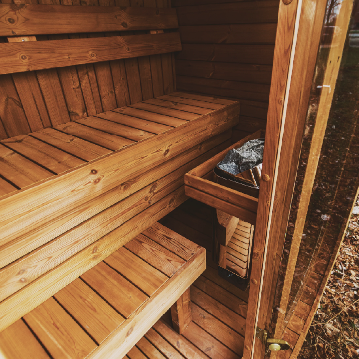 Patio Elegance MW20 Outdoor ThermoWood Sauna - Premium Outdoor Relaxation Solution