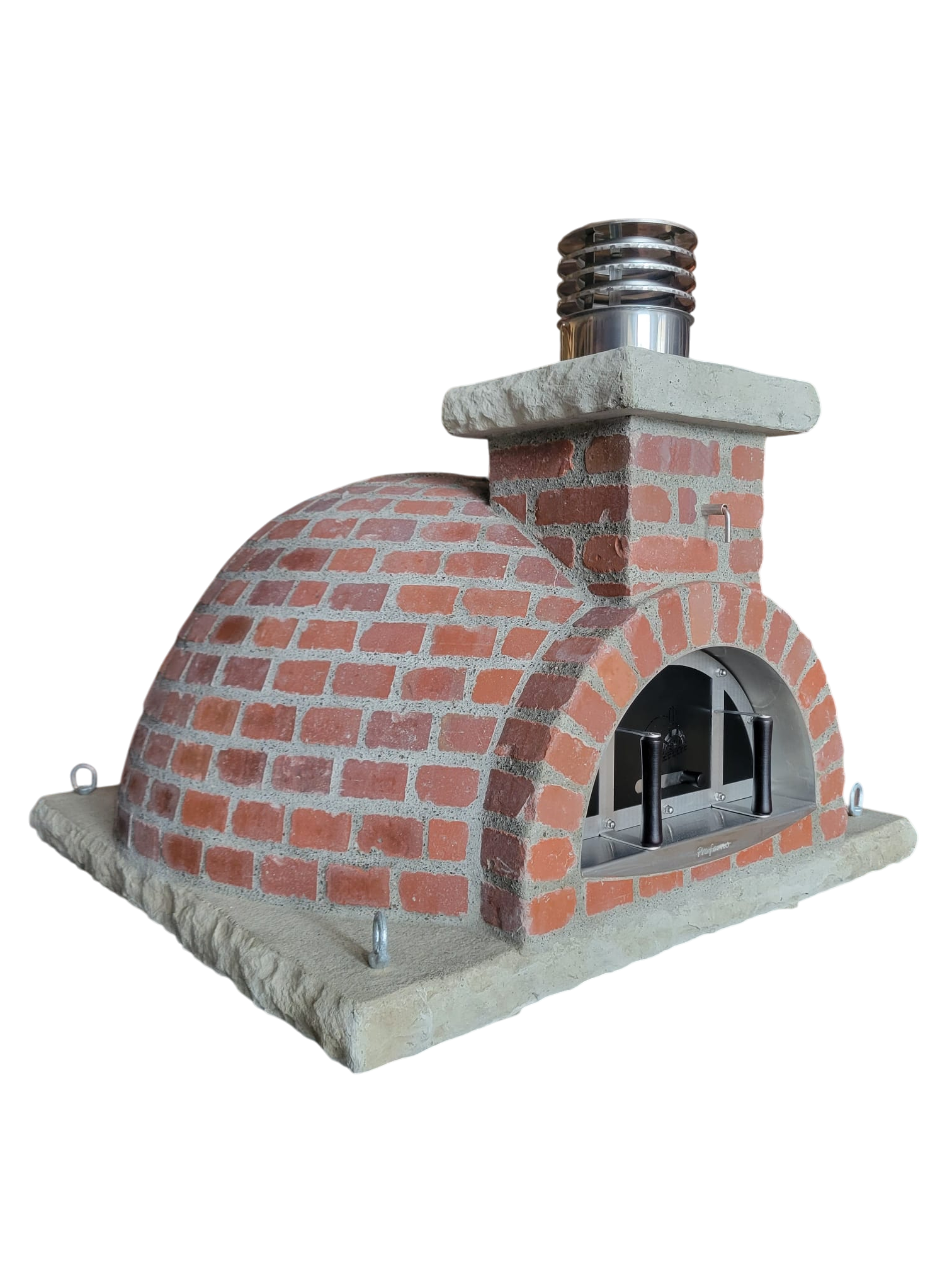 Traditional Wood Fired Brick Pizza Oven - New Haven Rustico